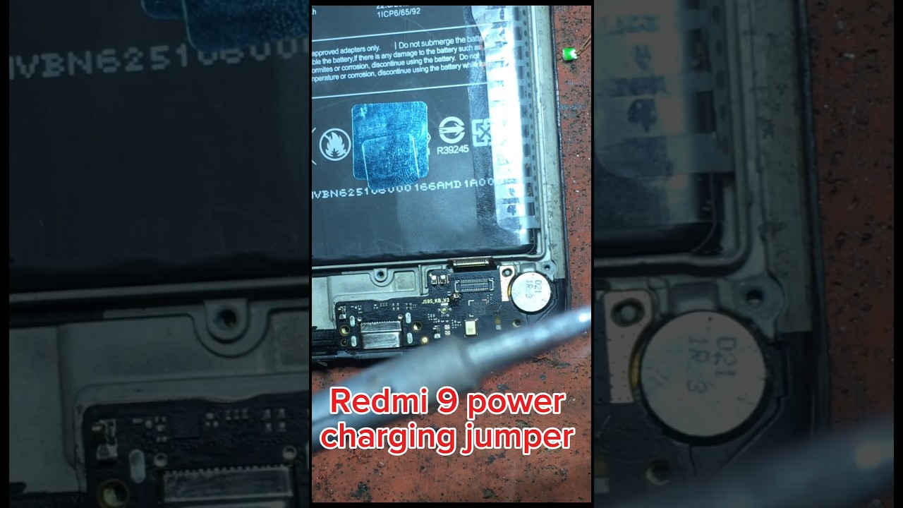 Redmi 9 power charging jumper solution video f 