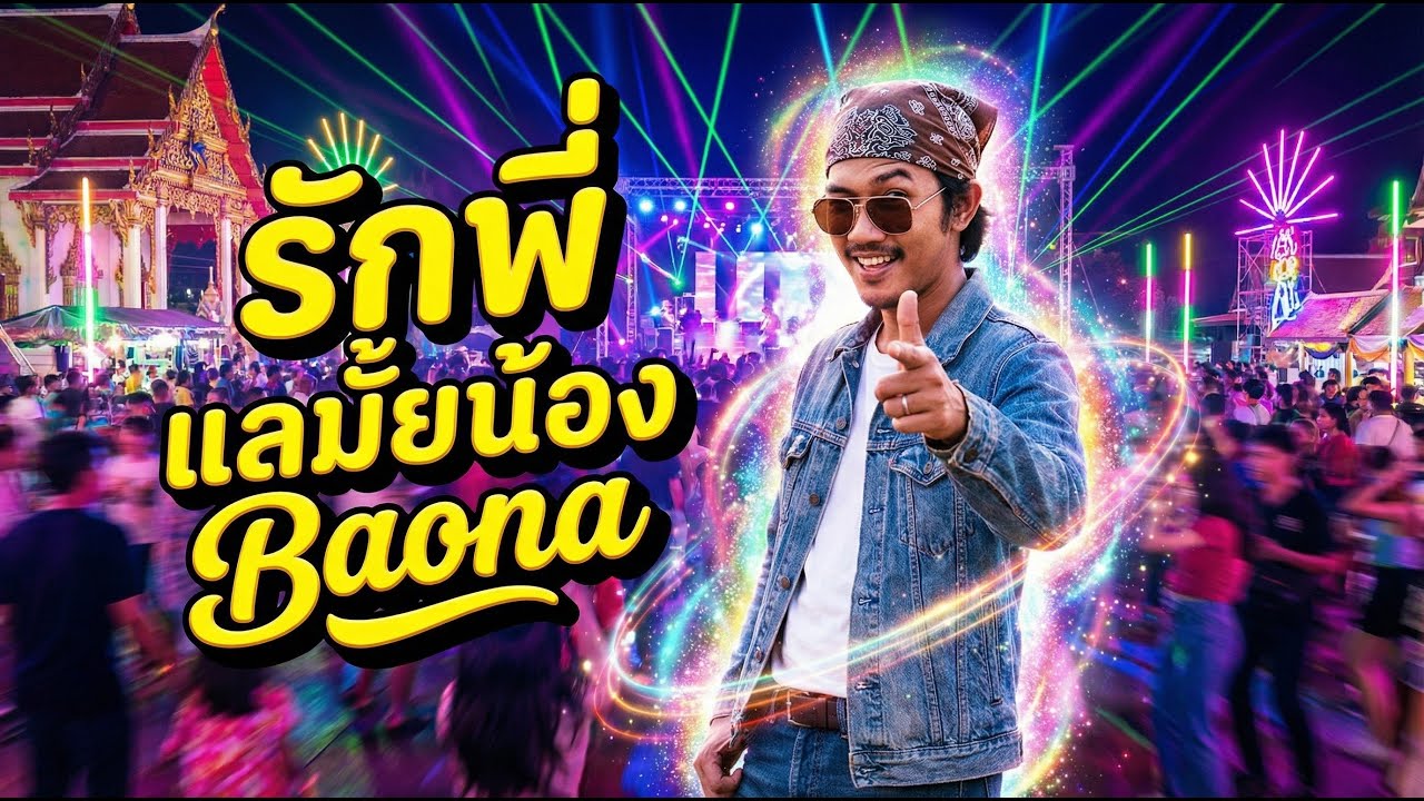 รักพี่แลมั้ยน้อง V.2 - Baona | AI Music Video [4K]