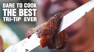 Tri-Tip Smoked Like a BRISKET??? - Low and Slow Brisket Style TriTip | FOGO Charcoal