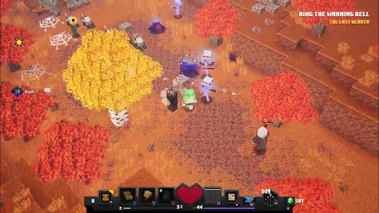 Minecraft Dungeons Eye of Ender in Pumpkin Pastures and Soggy Swamp