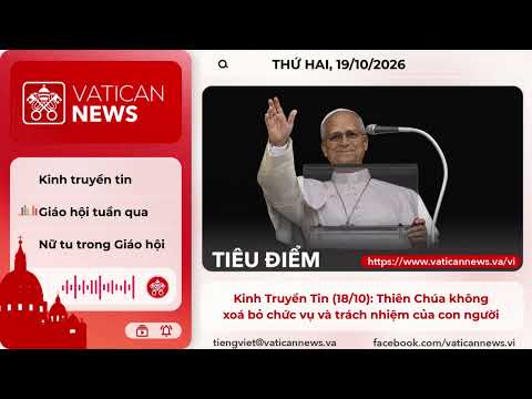 Radio thứ Hai, 19/10/2026 - Vatican News Tiếng Việt