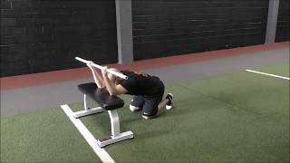 Lat Stretch At Bench