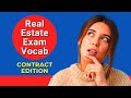 Real Estate Contract Vocabulary (38 Must-Know Terms)