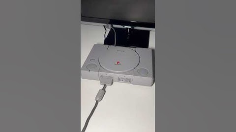 Setting up your PlayStation 1 #psone #ps1 #playstation #sony #retrogaming #gaming #oldschoolgaming