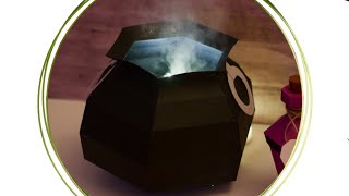 HALLOWEEN WITCH CAULDRON - SVG PROJECT - TEMPLATE FOR CRICUT, SILHOUETTE, CAMEO - MACRATES
