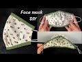 DIY face mask with filter pocket and nose wire, breathable | หน้ากากอนามัยทำเอง หายใจสะดวก