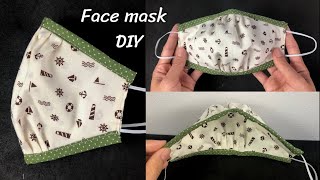 Diy face mask with filter pocket and nose wire, breathable
หน้ากากอนามัยทำเอง
หายใจสะดวก