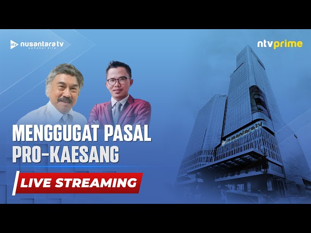 [LIVE] Menggugat Pasal Pro-Kaesang | NTV PRIME class=