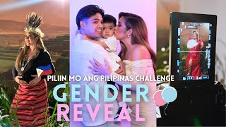 PILIIN MO ANG PILIPINAS CHALLENGE + GENDER REVEAL! | Love Angeline Quinto