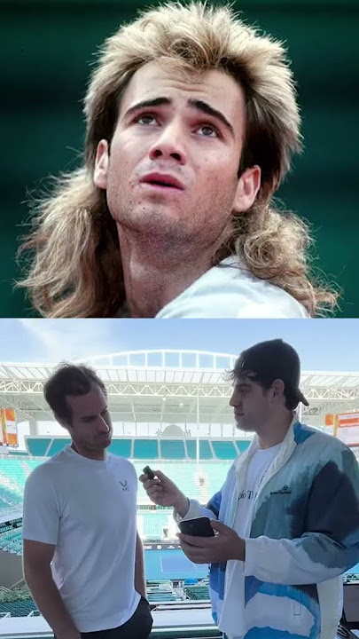 ANDY MURRAY RATES INFAMOUS TENNIS HAIRCUTS 🎾 💈 #shorts