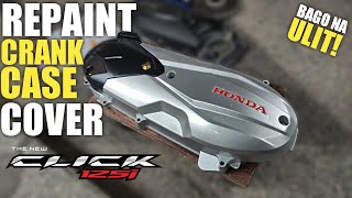 CRANKCASE REPAINT | Honda Click 125i | Nikko Spray paint