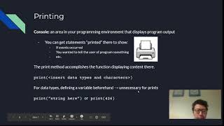 Intro to Programming and Python Part 2 Fundamentals of Programming