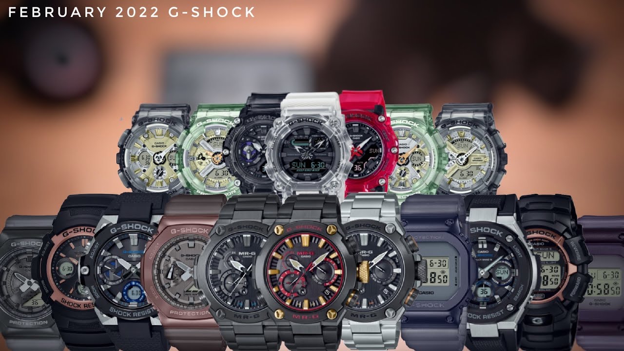 g shock lançamento 2022