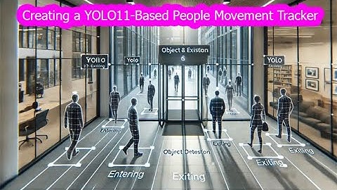 Easy People Entry and Exit Counter Using YOLO11 | How to Count People Entering and Exiting YOLO11