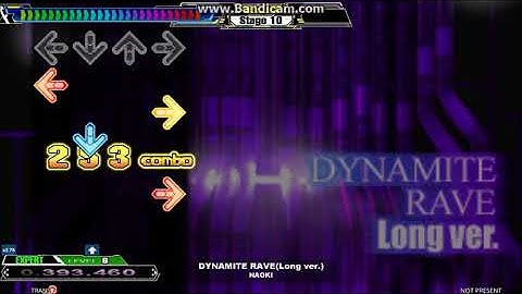 【DDR 5thMIX】DYNAMITE RAVE(Long ver.) [Single EXPERT]  PFC(999980 99.92%)