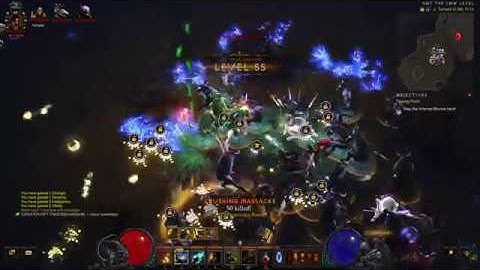 Diablo III power levelling a witch doctor 1 to 70 in under 15 minutes solo