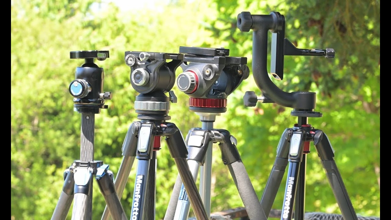 Tripod Heads Settled: Fluid, Ball or Gimbal? Manfrotto vs Leofoto vs Wimberley vs Sirui.