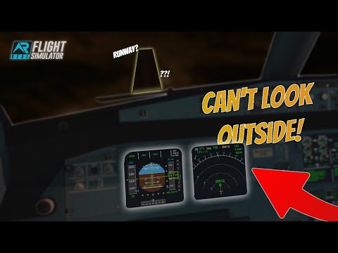 MANUALLY Flying Planes, but I CAN'T Look Outside! | Real Flight Simulator