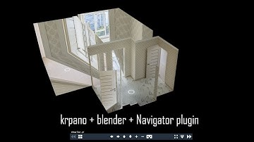 Krpano + Blender + Navigator plugin (Rus)