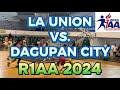 La union vs dagupan city region1 athletic association meet2024