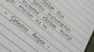 Story wa aku cuma punya hati
