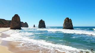 Relaxing Great Ocean Waves • 4K Coastal Ambience
