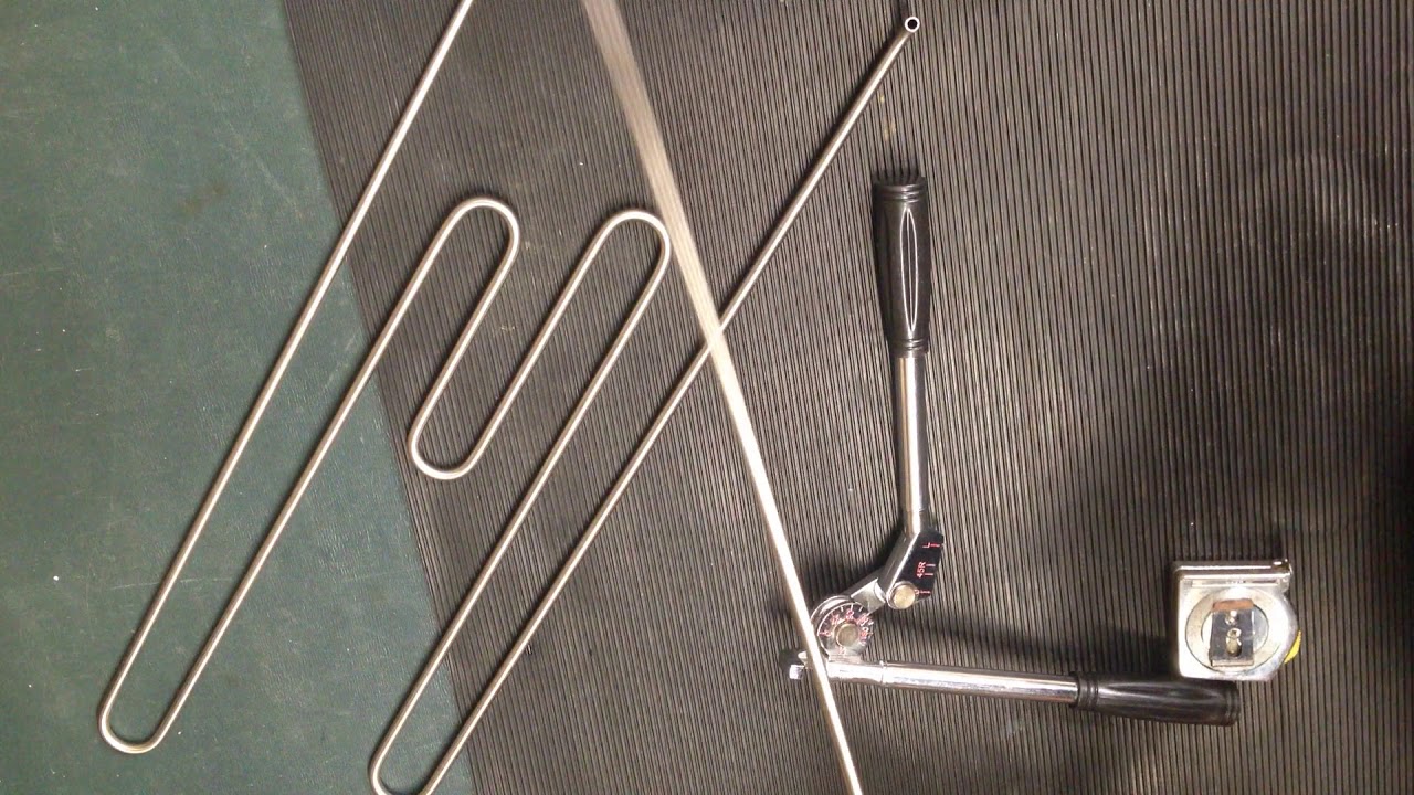 Koi Pond heater diy part 3 coil bending YouTube