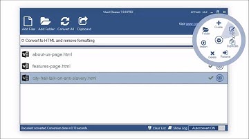Word Cleaner 7 overview - Doc To HTML Converter Software