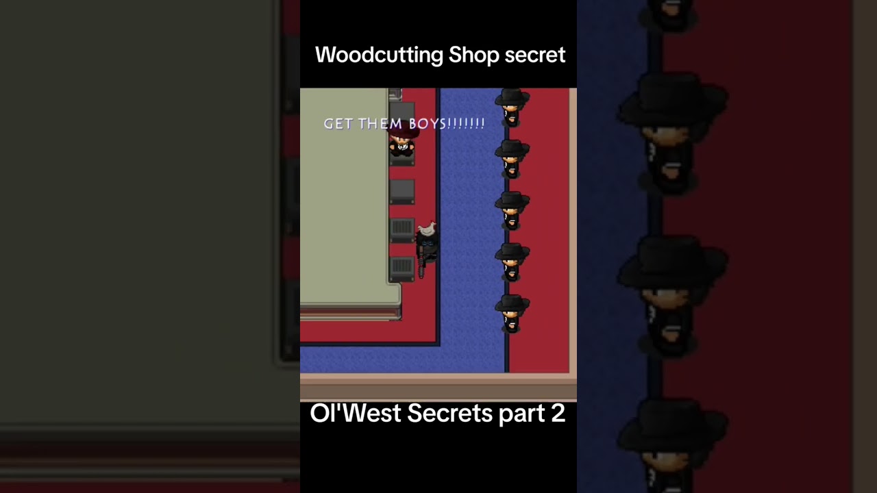 GraalOnline Ol'West Secret places part 2 - Woodcutting Shop 
