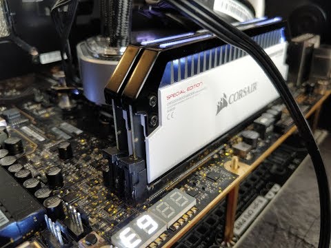 Overclocking the Corsair Dominator Platinum SE Contrast 3466 CL16 kit on Z390 motherboards