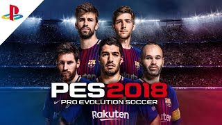 لعبة Pes 2018 على بلاي ستيشن 2 Pes 2018 Ps2