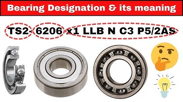 Bearing Designation | How to Read & Identify Bearing Number | Bearing