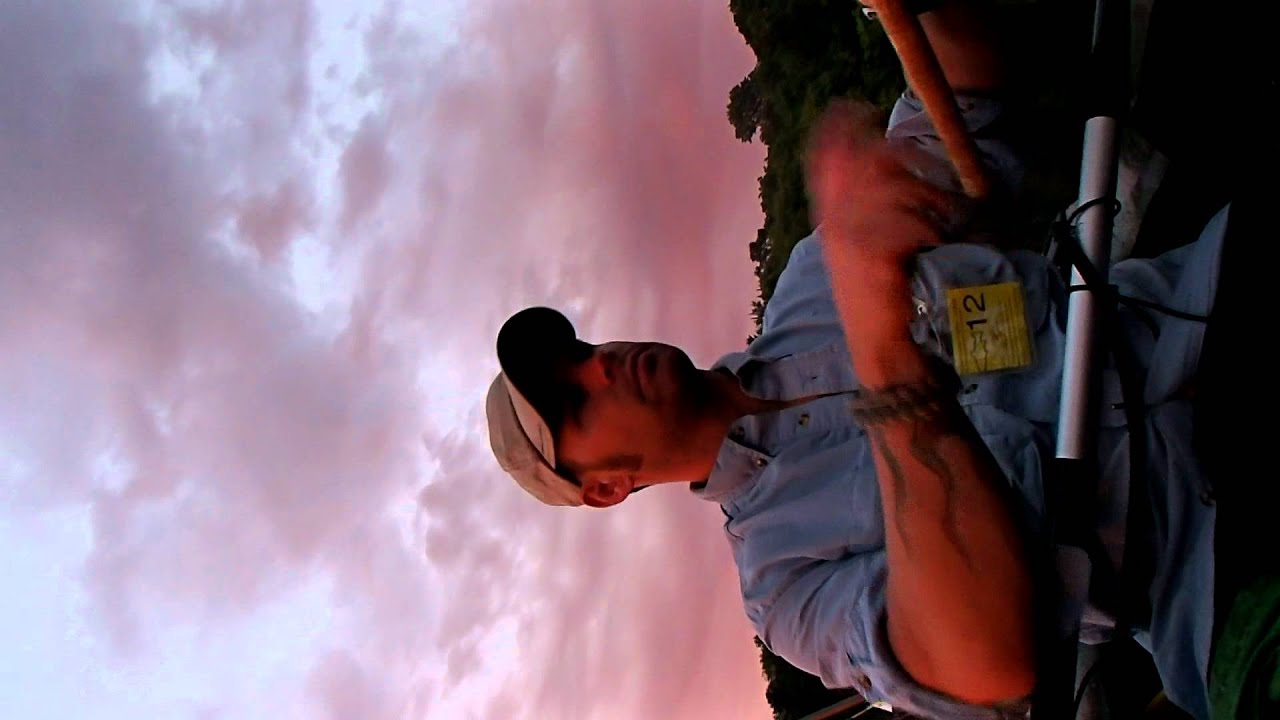 Kayak fishing at Lake Towhee during sunset YouTube