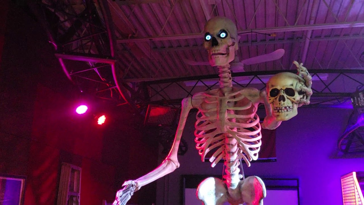 12ft Home Depot Skeleton Animation Completed! - YouTube
