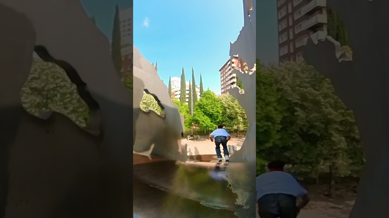 Casi Se Rompe Mi rollerskating patinar insta360 patinando 