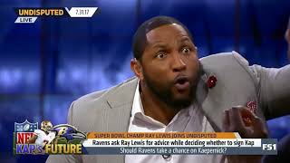Ray Lewis On Whether The Ravens Should Sign Colin Kaepernick  Undisputed
