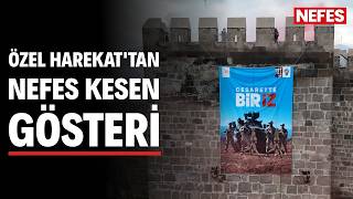 Polis Haftasında Özel Harekattan Nefes Kesen Gösteri