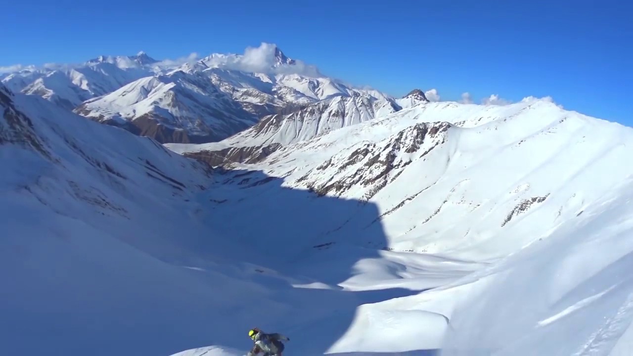 Гудаури. Кавказ. Грузия. Фрирайд - YouTube