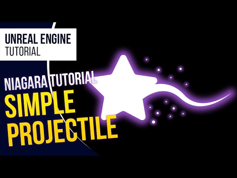 UE5 l How to Create Simple Projectile l Niagara VFX Tutorial l Unreal Engine 5