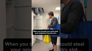 When you thought you could steal your neighbours laundry slot ... follow @Peter_Nitschke 💯✅