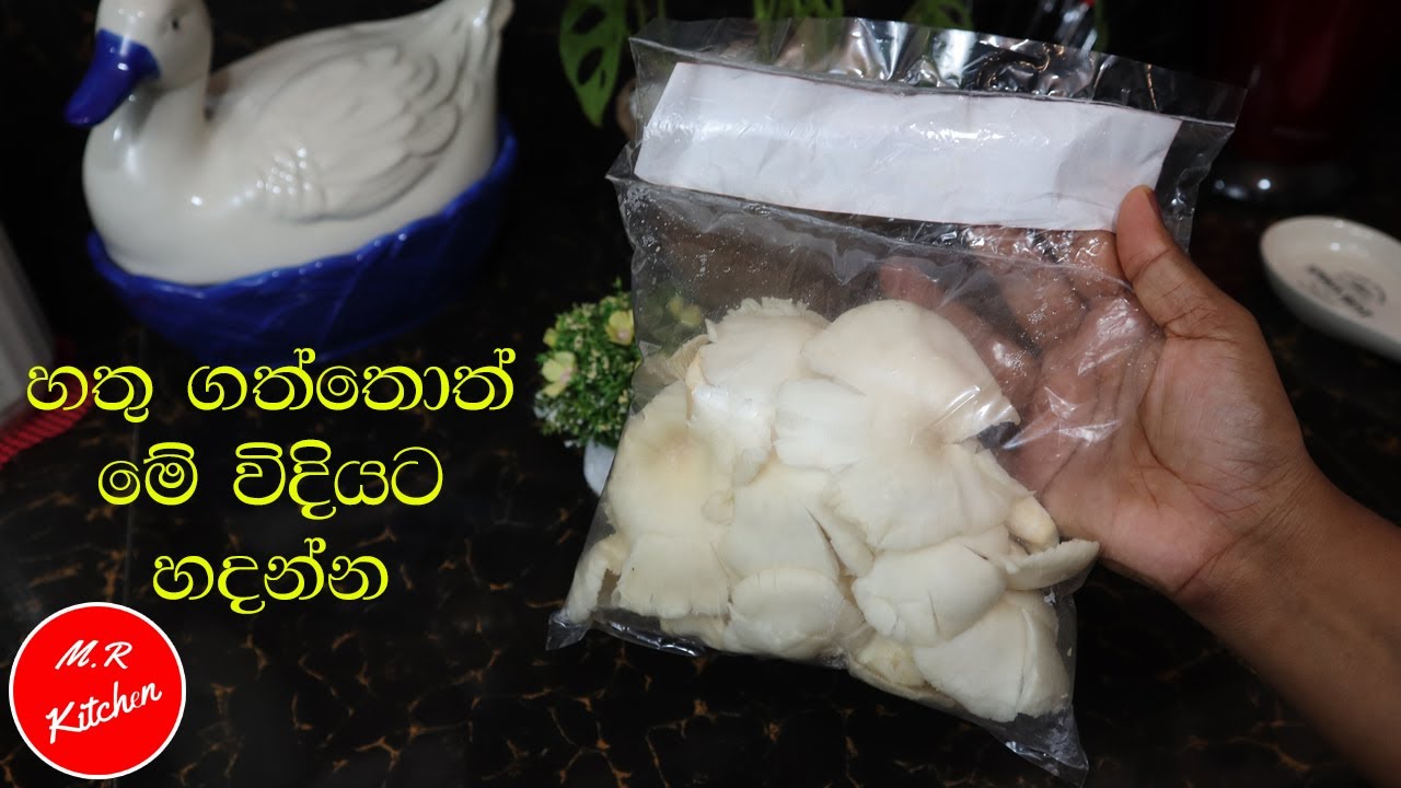 හතු හදන රසම විදිහ💓m.r kitchen💓