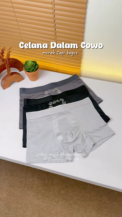 Men's underwear #racunshopee #shopeevideo