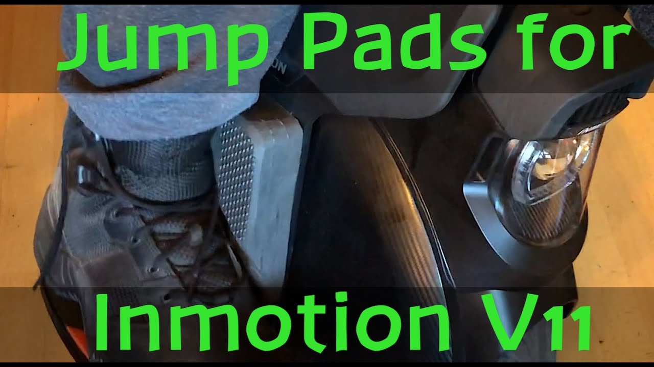 How to make jump pads for Inmotion V11
