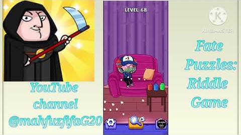 Fate puzzle level 68 🎮🌀🎮 Brain Riddle Game | walkthrough, Android, offline gameplay || @MahfuzFIFA