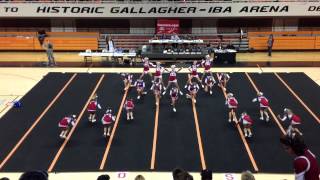 Oklahoma Christian School Cheerleading State Champions 2012
