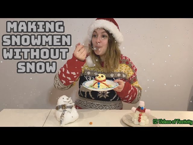 Wanna Build a Snowman – How to Make Fake Snow 