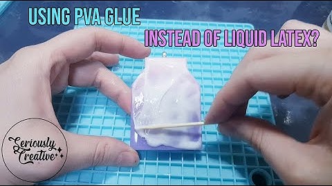 Resin Basics - Using PVA Glue Instead of Liquid Latex | Pros and Cons | Seriously Creative