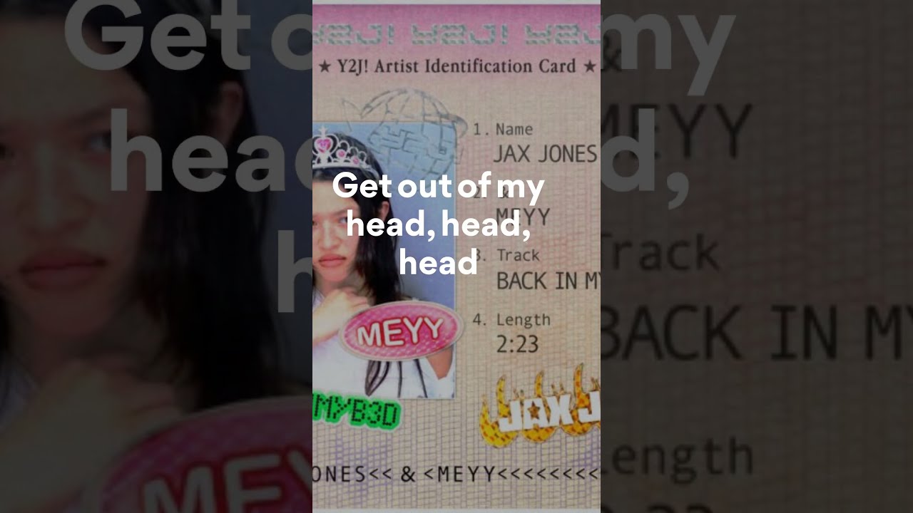 Jax Jones feat. MEYY & Y2J!, Back In My Bed (Lyrics - Chorus)