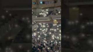 Москвичи с молитвами в поддержку Белгородцев зажгли сотни светлячков Доме музыки! #белгород