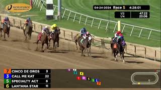 RACE 5 PROGRAM 04242024